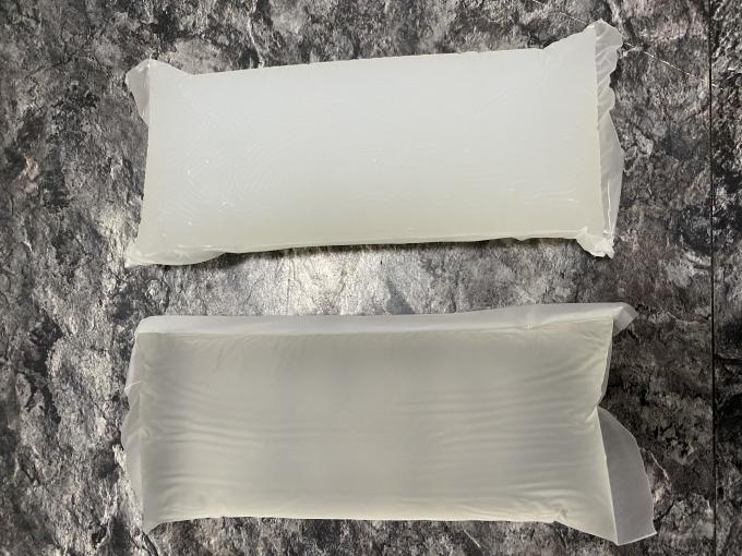 Colle chaude de fonte de polyoléfine sensible à la pression pour le matelas de lit avec la couleur blanche et la liaison la plus forte 0