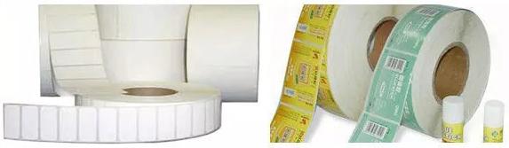 Le film de papier marque la PSA adhésif sensible à la pression pour des sacs de colis 6