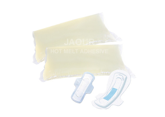 Placement de qualité supérieure adhésif PSA à fusion à chaud pour serviette hygiénique pour femme