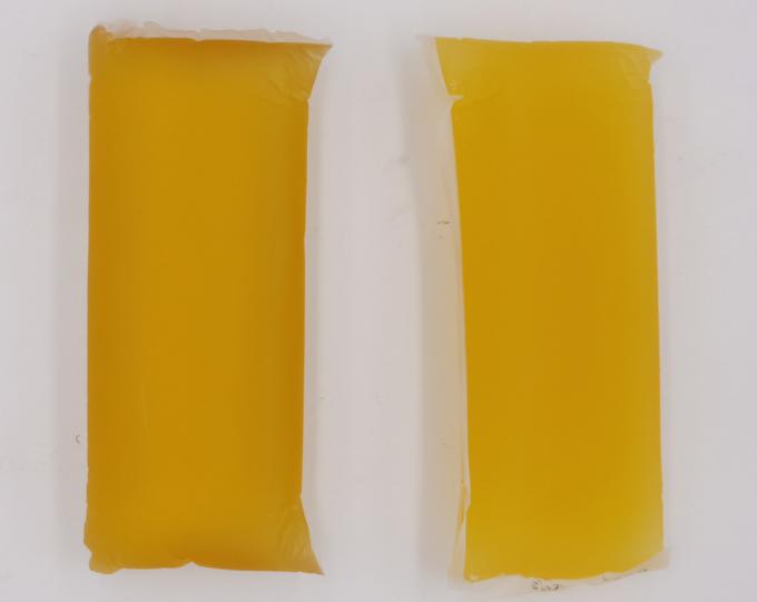 Adhésif chaud solide transparent jaune de fonte pour les couches-culottes hygiéniques de bébé de produits 0