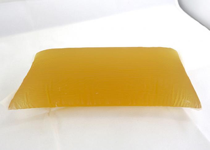 Couleur jaune inodore de colle adhésive chaude de fonte de bande de papier d'aluminium 3